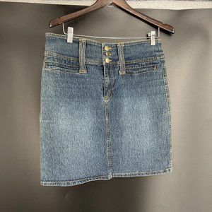Y2K Zoey+Beth Denim Jean Midi Skirt